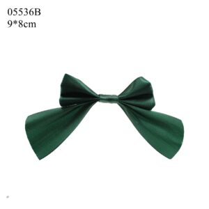 Hunter Double Loop Satin Twist Tie Bows Ribbon for Christmas Tree Decor